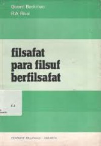 Image of FILSAFAT PARA FILSUF BERFILSAFAT