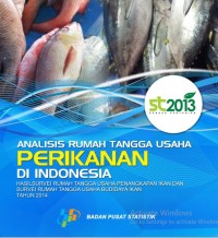 Image of ANALISIS RUMAH TANGGA USAHA PERIKANAN DI INDONESIA