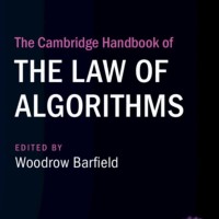 Image of the cambridge handbook of the law of algorithms